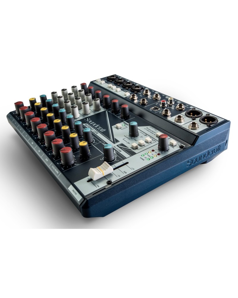 SOUNDCRAFT - NOTEPAD12FX - Mezclador Análogo con Conexión USB